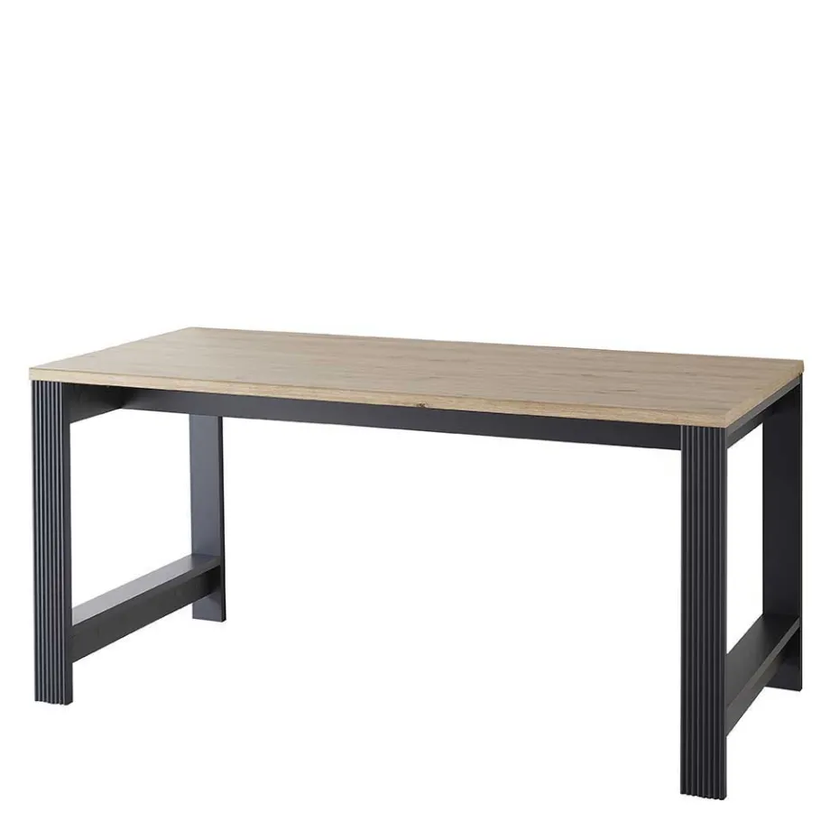 New Wohnen Modern Country Schreibtisch & Rollcontainer - Joe (zweiteilig)