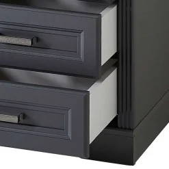 New Wohnen Modern Country Schreibtisch & Rollcontainer - Joe (zweiteilig)