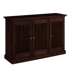 Best Wohnen Modern Country Sideboard in Dunkelbraun - Nauizia