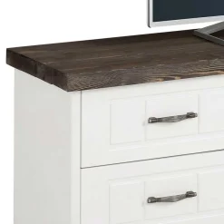 Best Wohnen Modern Country TV Board aus Kiefer - Ayrinu