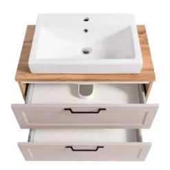 Wohnen Modern Country Waschplatz Set - Trioto (dreiteilig)