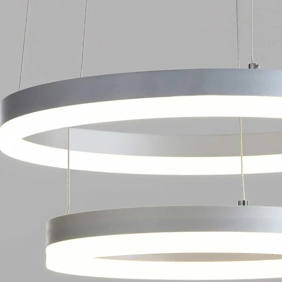 Discount Wohnen Moderne LED Hängeleuchte im Ring Design - Amure