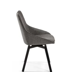 Best Wohnen Moderne Schalensitz Stühle in Grau - Runina (2er Set)