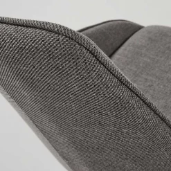 Best Wohnen Moderne Schalensitz Stühle in Grau - Runina (2er Set)