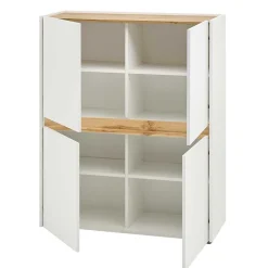 Discount Wohnen Moderne Wohnzimmereinrichtung Schrank Set - Nonessia (dreiteilig)