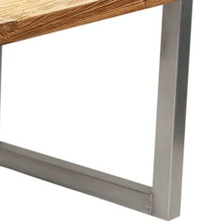 Hot Wohnen Moderner Esstisch aus recyceltem Teakholz - Adison