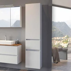 Best Wohnen Moderner Hochschrank fürs Bad 40x180x35 cm - Misbonas