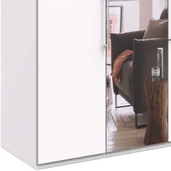 Best Wohnen Moderner Kleiderschrank mit Spiegel - Donpiave