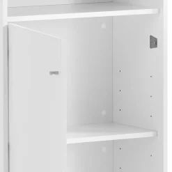 Discount Wohnen Moderner Office Tresen in Weiß - Afrina