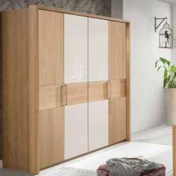 Sale Wohnen Moderner Schlafzimmer Kleiderschrank 200 cm - Emdsiva I