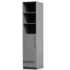 Discount Wohnen Moderner Schrank in Beton Grau - Almond