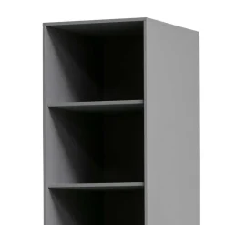 Discount Wohnen Moderner Schrank in Beton Grau - Almond