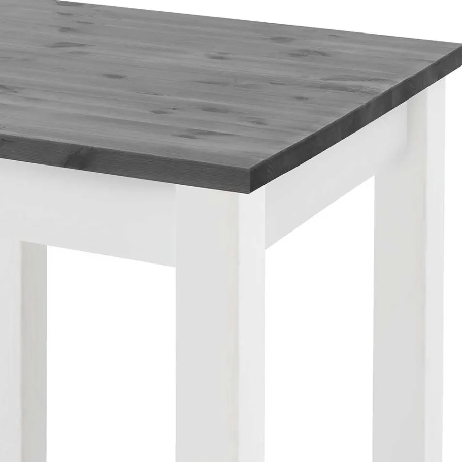 Clearance Wohnen Moderner Tresentisch in Grau und Weiß - Mantryna