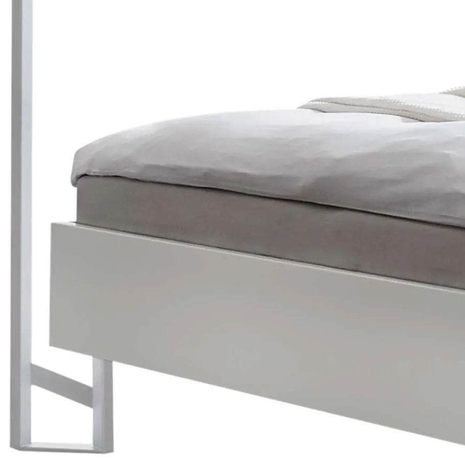 Wohnen Modernes Himmelbett in Weiß - River