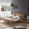 Wohnen Modernes Massivholzbett aus Wildeiche - Jadamos
