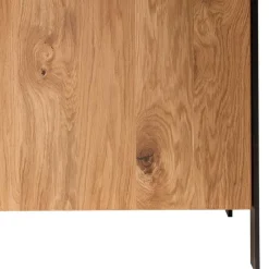 Best Wohnen Modernes Sideboard in Wildeiche und Anthrazit - Claas