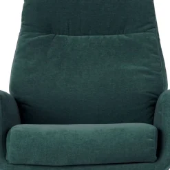 Best Wohnen Modernes TV Sessel Set mit Fußhocker - Trapani (zweiteilig)