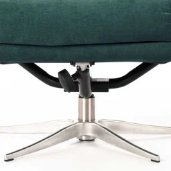 Best Wohnen Modernes TV Sessel Set mit Fußhocker - Trapani (zweiteilig)
