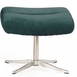 Best Wohnen Modernes TV Sessel Set mit Fußhocker - Trapani (zweiteilig)