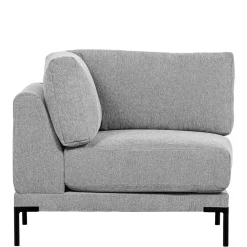 Wohnen Modulares Sofa Eckelement in Hellgrau - Horedion