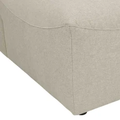 Discount Wohnen Modulsofa Eckelement in Cremeweiß - Tembreno