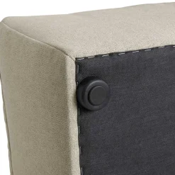 Discount Wohnen Modulsofa Eckelement in Cremeweiß - Tembreno