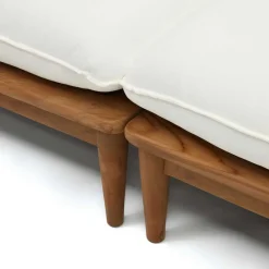 Clearance Wohnen Modulsofa Teak aus zwei Elementen - Palm