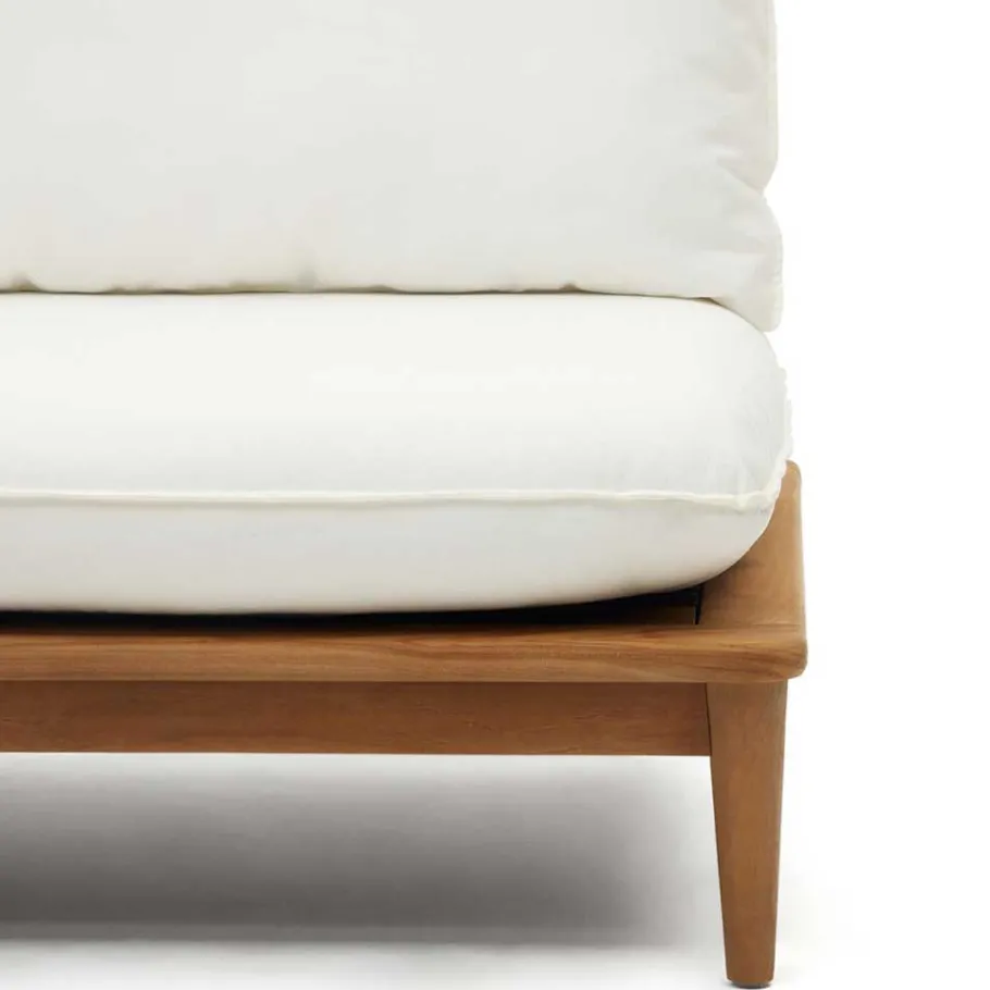 Clearance Wohnen Modulsofa Teak aus zwei Elementen - Palm