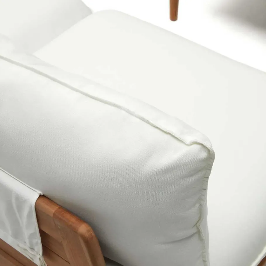 Clearance Wohnen Modulsofa Teak aus zwei Elementen - Palm