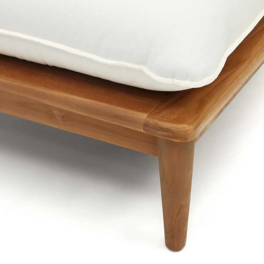 Clearance Wohnen Modulsofa Teak aus zwei Elementen - Palm