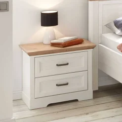 Discount Wohnen Nachtkommode im Modern Country Style - Maggio
