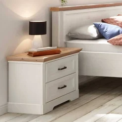 Discount Wohnen Nachtkommode im Modern Country Style - Maggio