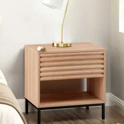 Sale Wohnen Nachtkommode mit einer Schublade und Fach - Lunira