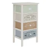 Online Wohnen Nachtschrank Face in Bunt