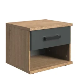 Online Wohnen Nachtschrank mit einer Schublade & Fach - Uletria