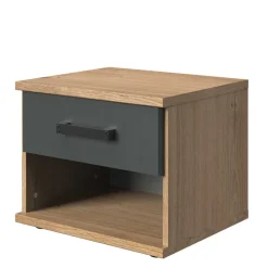 Online Wohnen Nachtschrank mit einer Schublade & Fach - Uletria