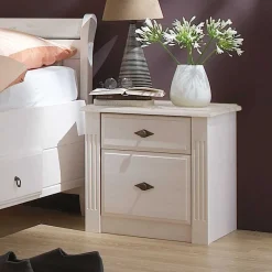 Online Wohnen Nachtschränkchen Kazanova im Landhausstil