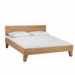 New Wohnen Natürliches Holzbett Jessen z.B. als Einzelbett