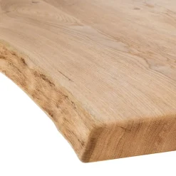 Hot Wohnen Naturkantentisch mit Epoxid-Harz-Einlage - Zimbu