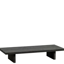 Best Wohnen Niedriger Couchtisch in Dunkelbraun Holzoptik - Rosiblo
