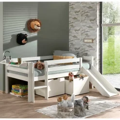 Online Wohnen Niedriges Spielbett mit Rutsche - Epiros