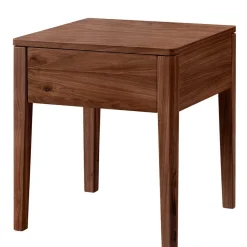 Best Wohnen Nussbaum Holzbett für zwei Personen - Lerchona