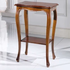 Best Wohnen Nussbaumfarbener Beistelltisch Luvretto im Design Italienisch
