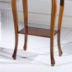 Best Wohnen Nussbaumfarbener Beistelltisch Luvretto im Design Italienisch