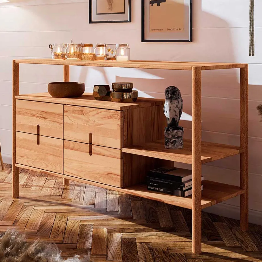 Sale Wohnen Offenes Designregal mit zwei Fächern - Indrya