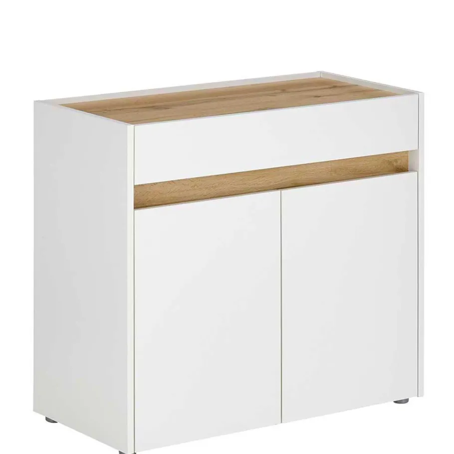New Wohnen Office Schreibtisch & Regal & Kommode - Nonessia (dreiteilig)