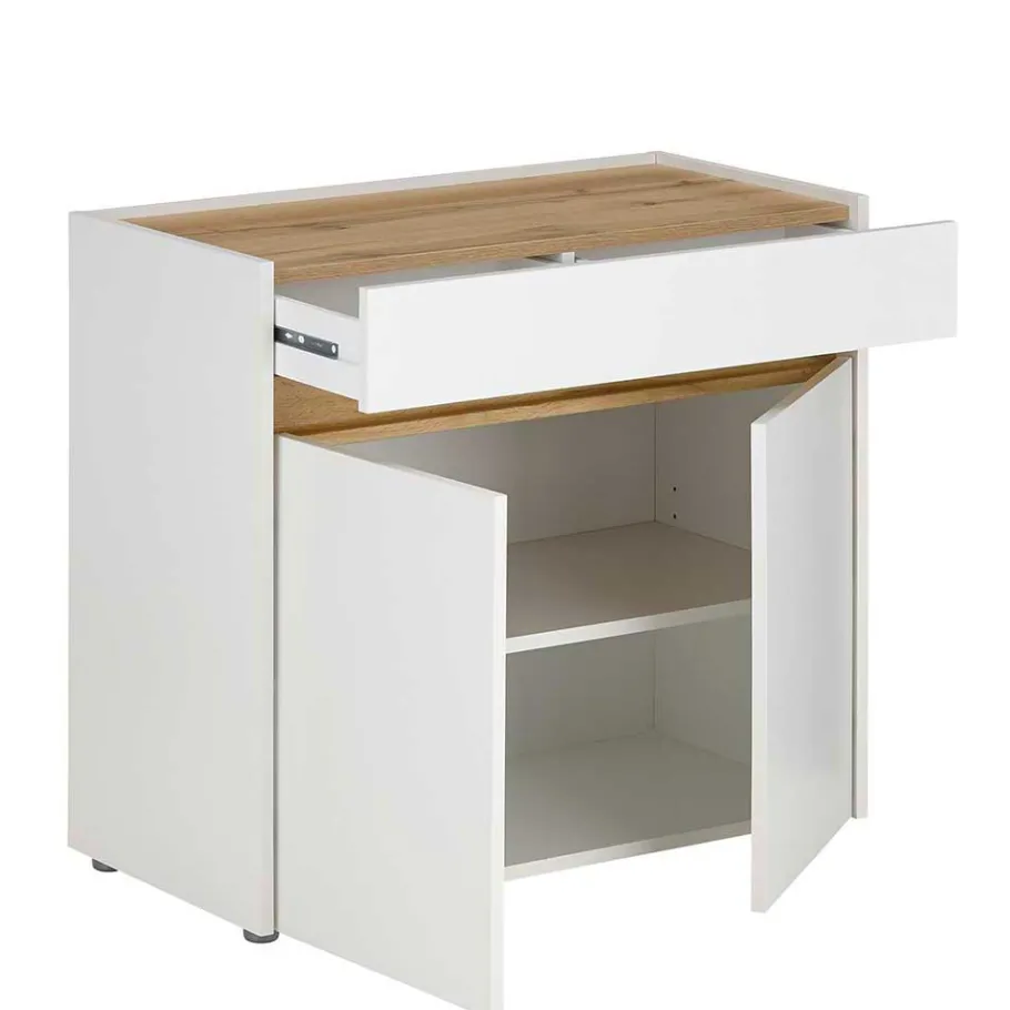 New Wohnen Office Schreibtisch & Regal & Kommode - Nonessia (dreiteilig)