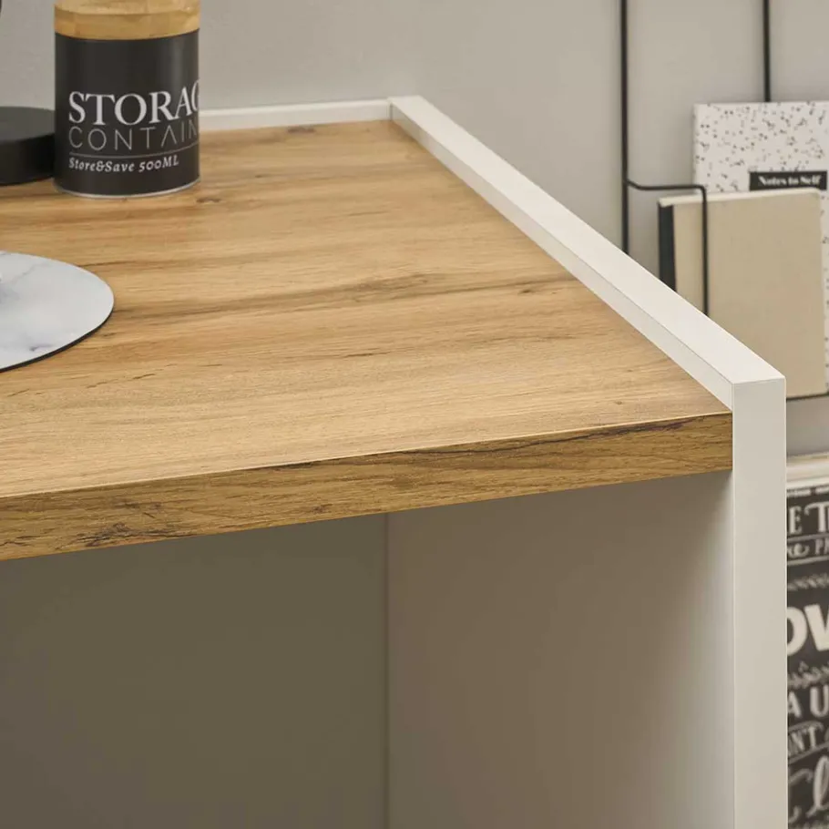 New Wohnen Office Schreibtisch & Regal & Kommode - Nonessia (dreiteilig)