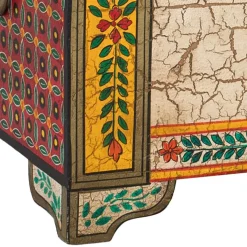 Clearance Wohnen Orient Design Truhe in Bunt mit Elefanten Motiv - Branle