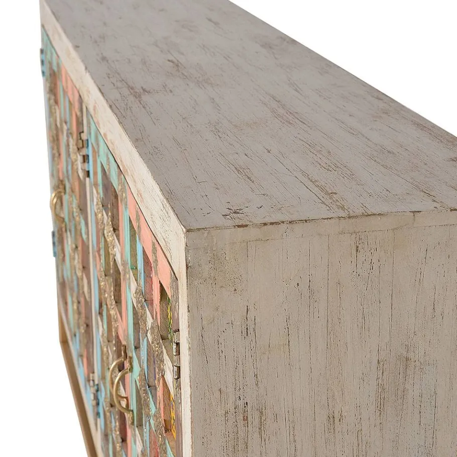 New Wohnen Oriental Design Sideboard mit bunten Keramik Kacheln - Jula